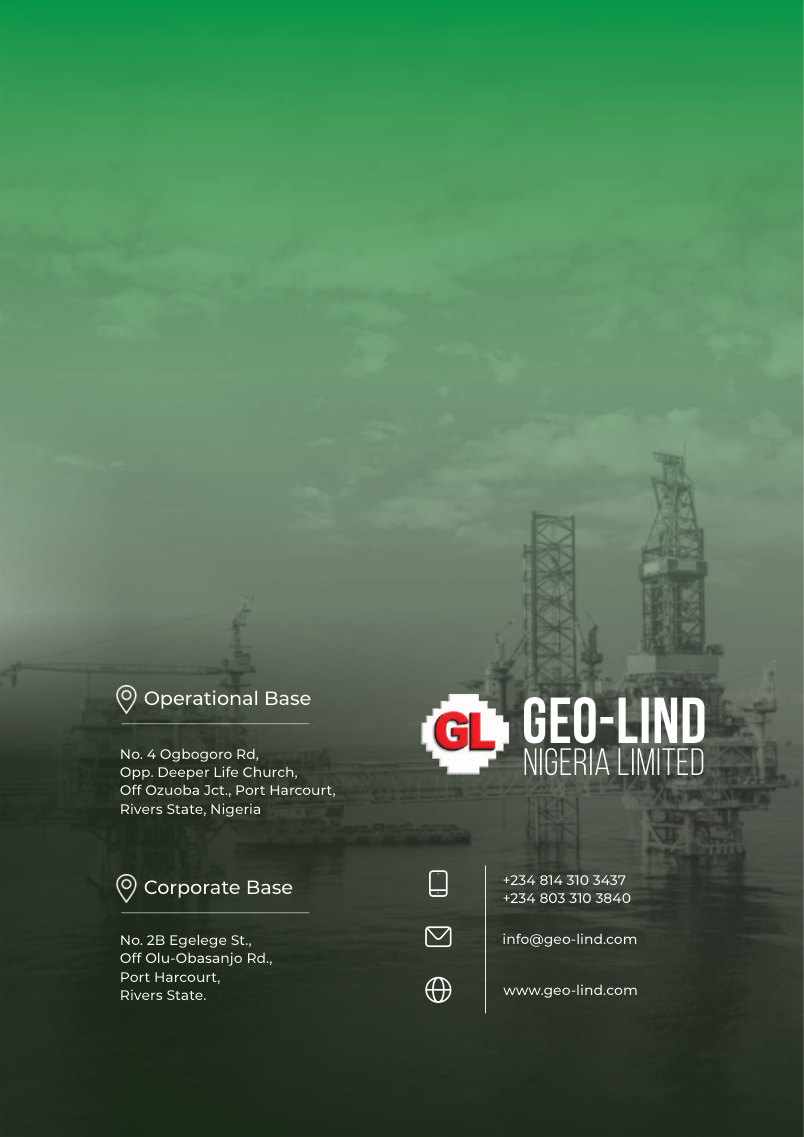 Geo-Lind Nigeria brochure back cover