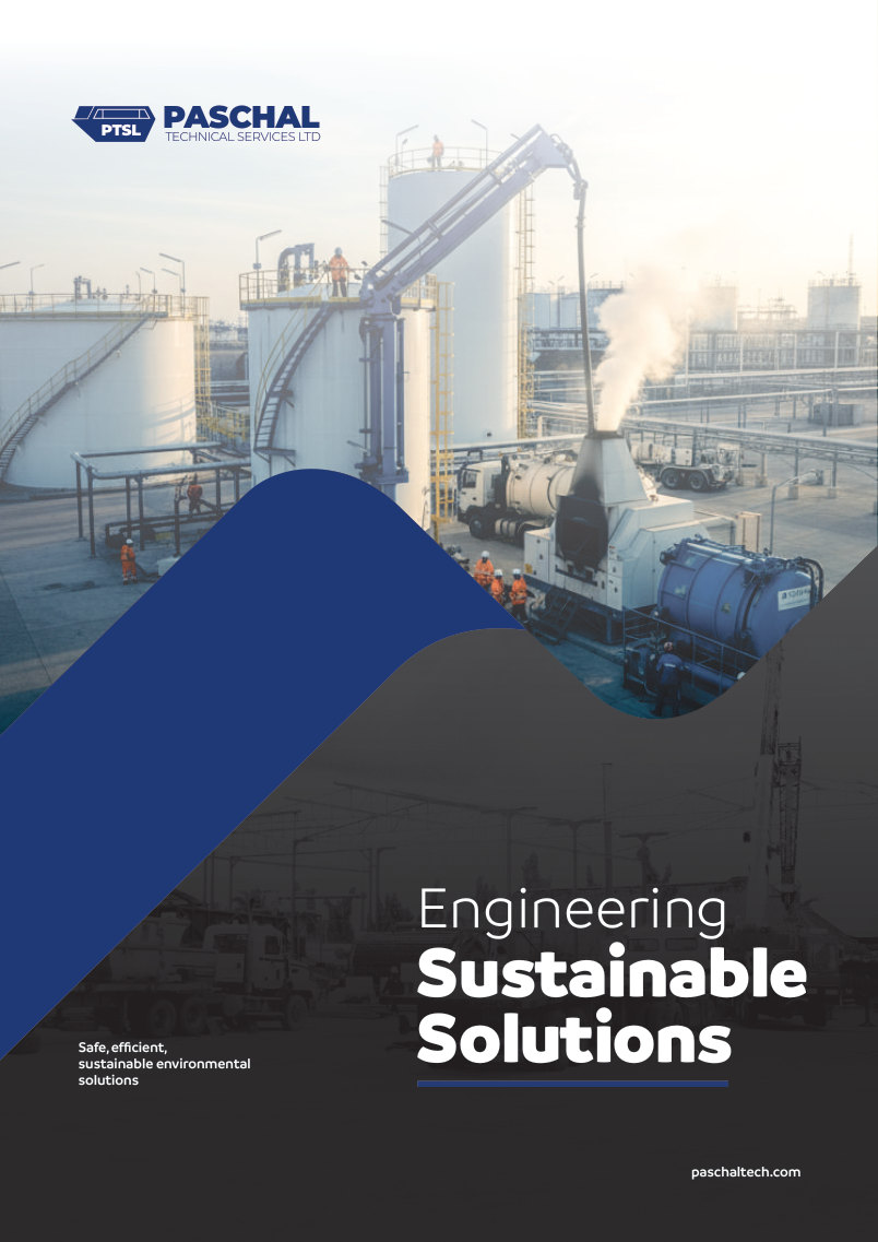 Paschal Technical Services brochure front cover