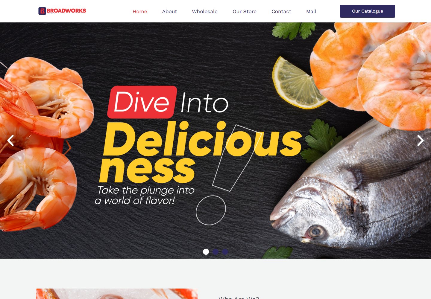 Broadworks website screenshot